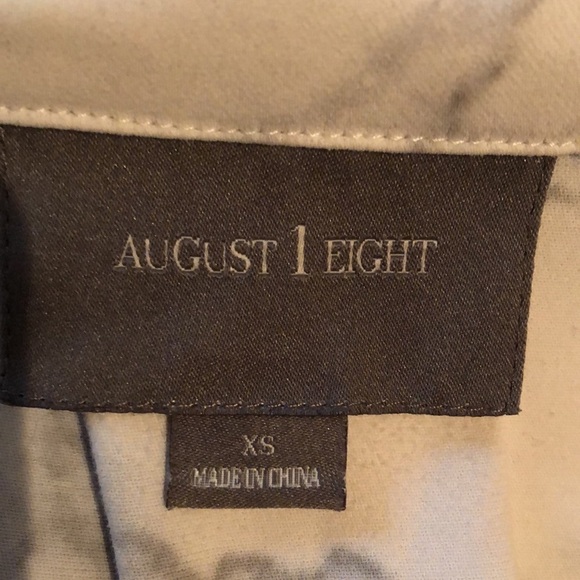 August 1 eight pullover, cream/gray, xs - Picture 5 of 10